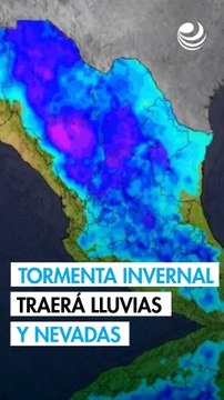 Tercera tormenta invernal y frente frío 30 marcarán el fin de semana con lluvias y posibles nevadas