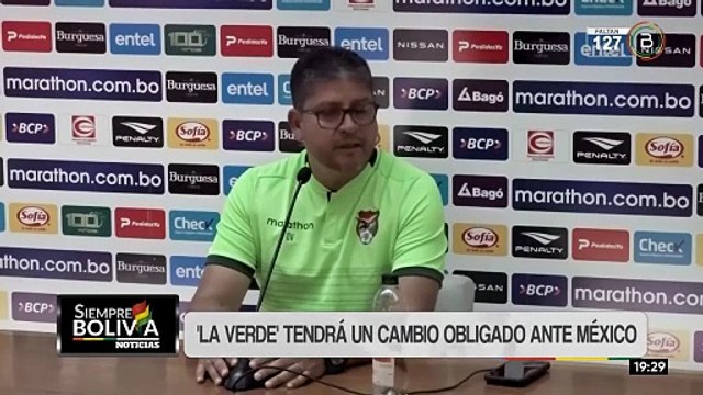 Villegas alista un cambio para recibir a México este domingo