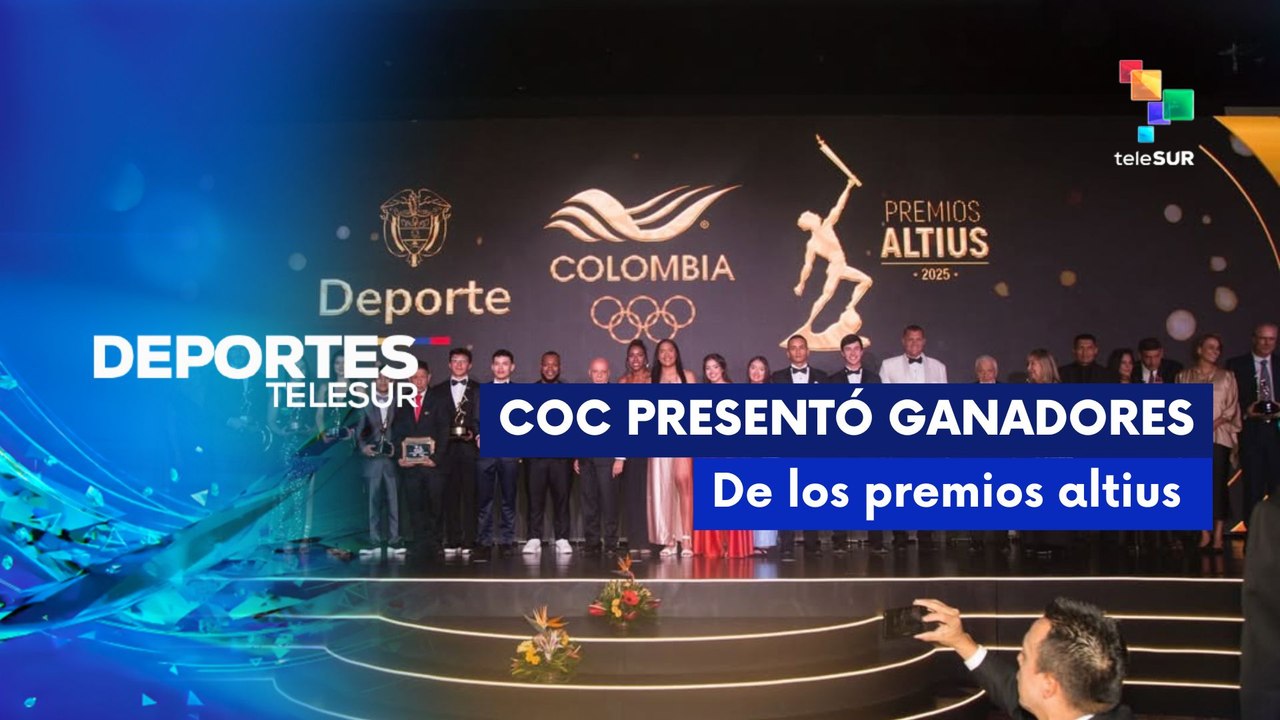 DEPORTES TELESUR | Colombia | Comité Olímpico presenta a ganadores de Premios Altius 23-01-2026