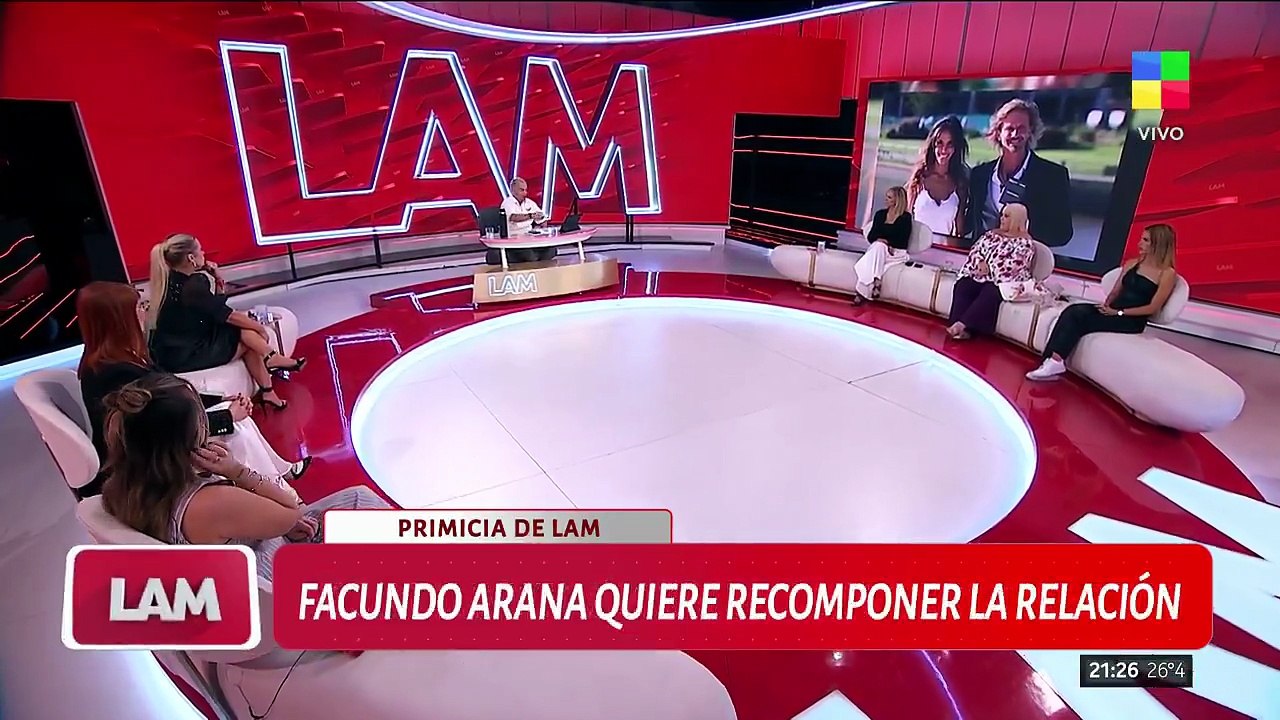 Facundo Arana le contó los motivos de la separación de María Susini a Ángel de Brito
