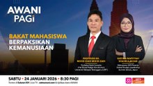 AWANI Pagi: Bakat mahasiswa berpaksikan kemanusiaan