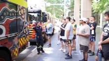 Indigenous candidates blaze their way through NSW firefighter program