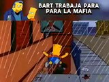 TEDDY CHANNEL - Bart trabaja para la mafia - LOS SIMPSON