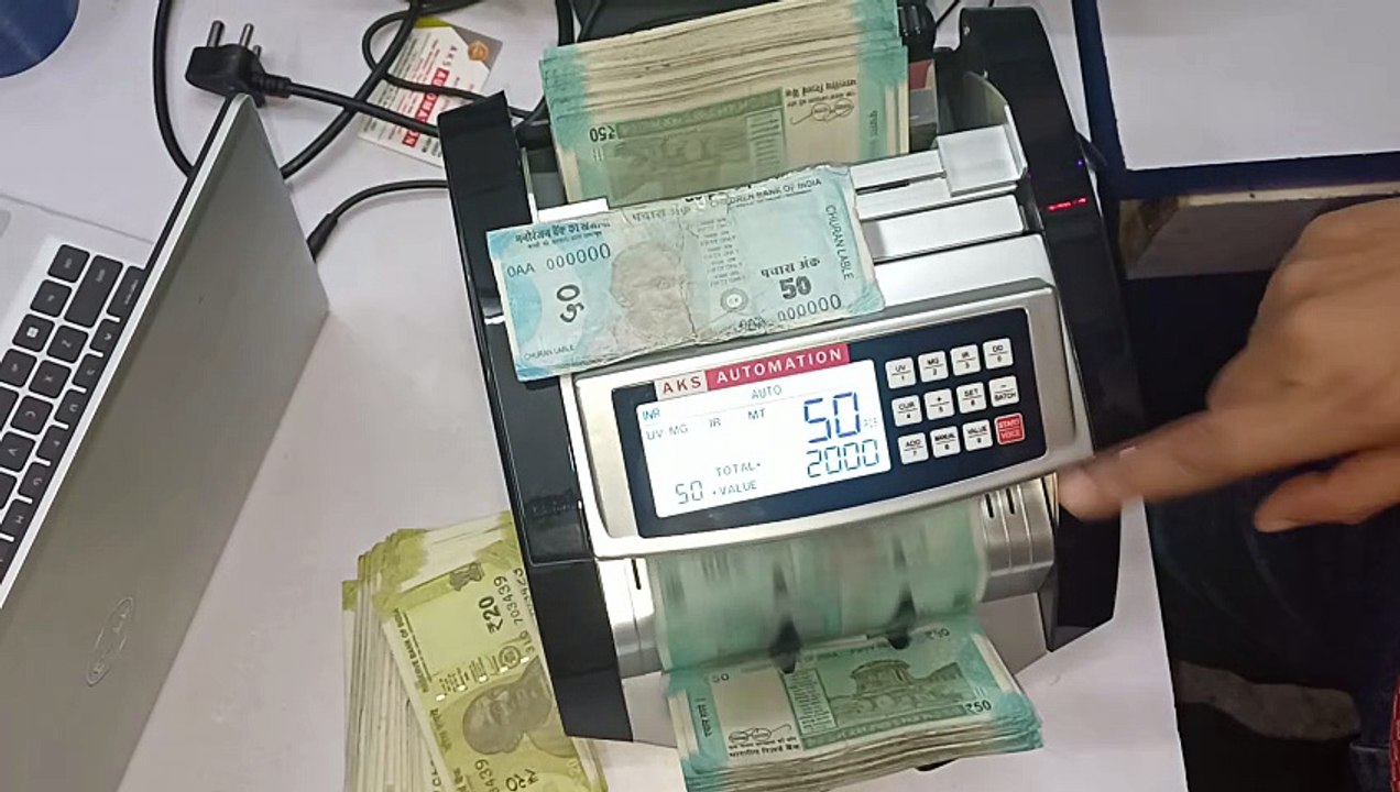 Best Note Counting Machine for Dealers in Delhi | AKS Automation