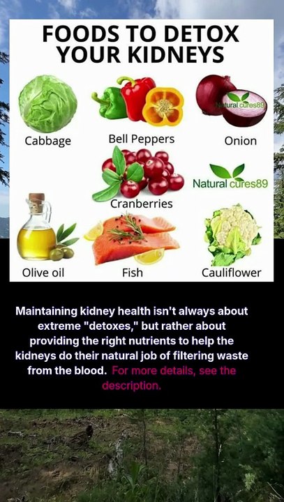 foods for detox your kidneys