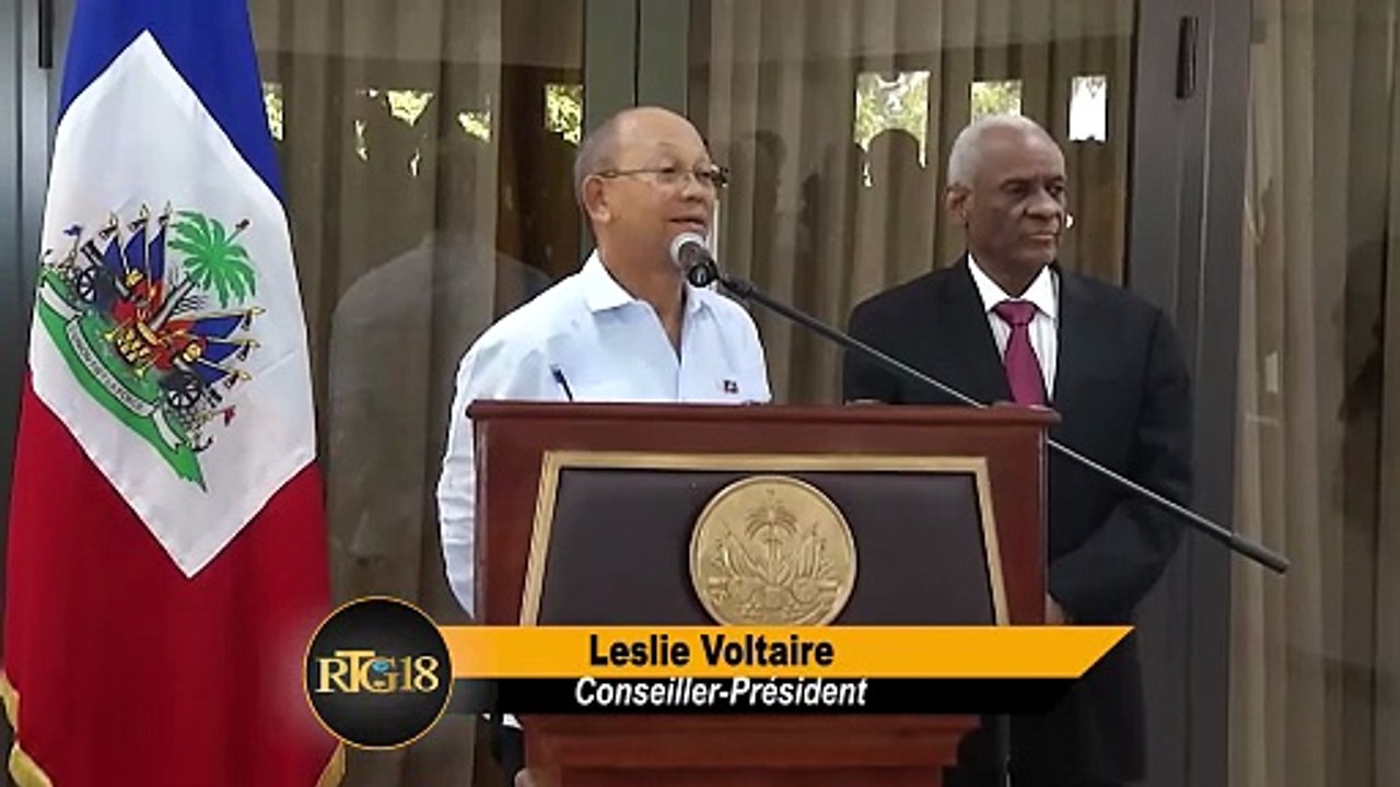 CP Leslie Voltaire ak Edgard L. F. di yo chanje PM Alix Fils-Aimé