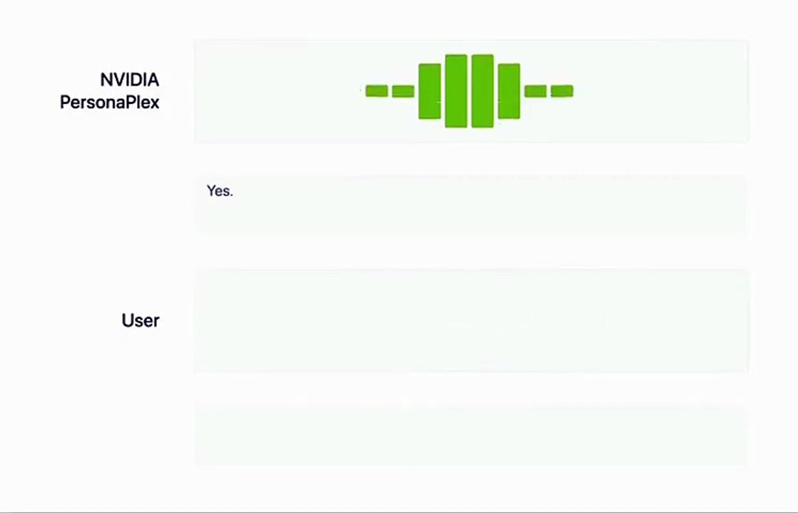 NVIDIA Rilis PersonaPlex 7B Untuk Percakapan Suara Real Time