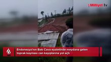 Endonezya'da toprak kayması faciası! En az 7 kişi öldü, 82 kişi kayboldu