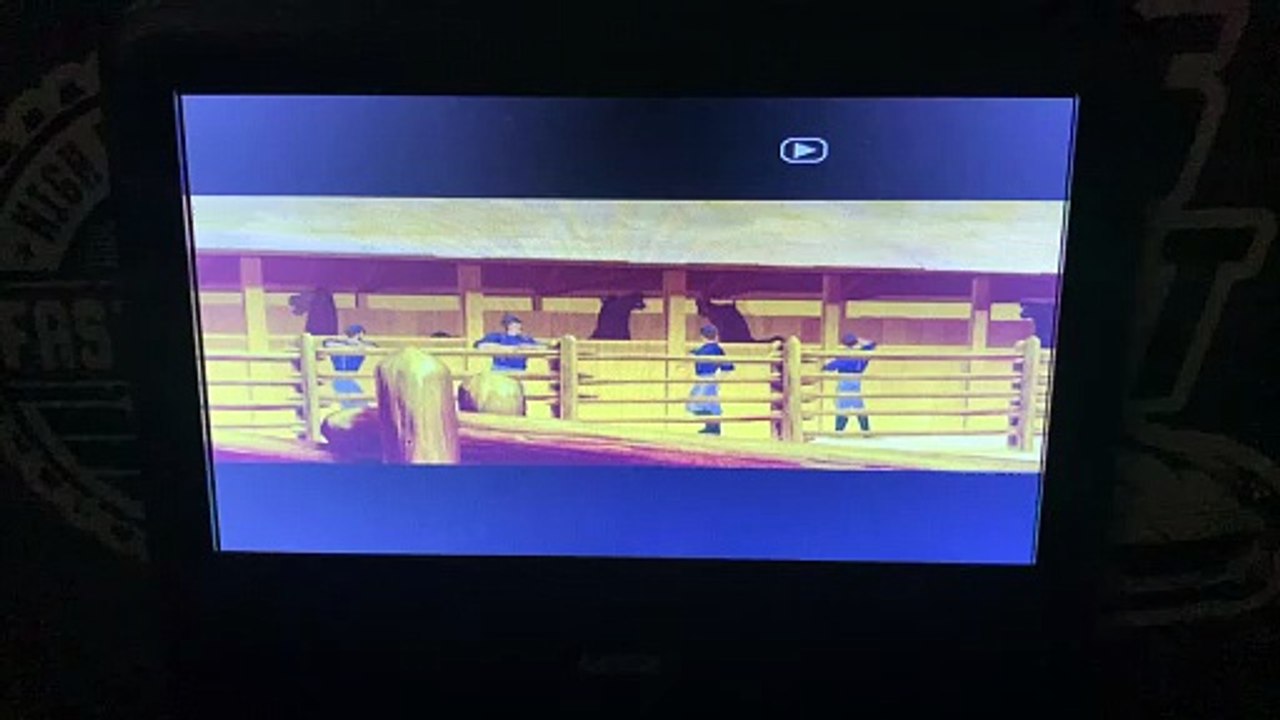 Spirit Stallion Of The Cimarron (2002) Spirit Escapes/ Meets Rain Scene