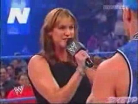 John Cena spanks Stephanie Mcmahon