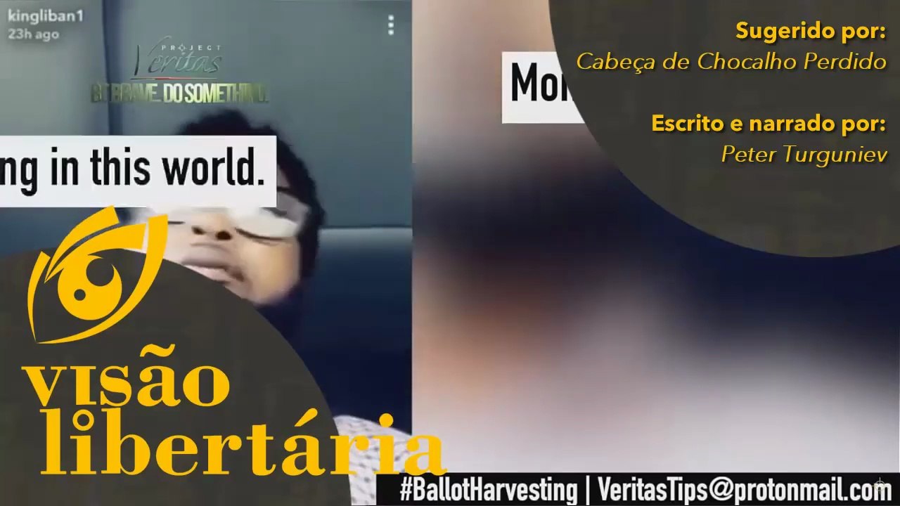 Project Veritas: Compra de votos pelos correios | Visão Libertária - 01/10/20 | ANCAPSU