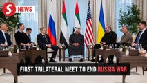 US-backed Ukraine-Russia talks start in Abu Dhabi