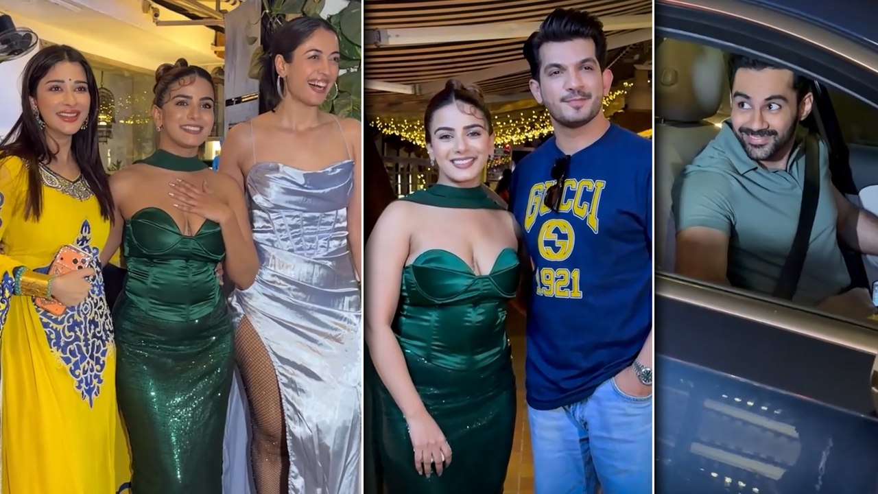 Nikki Sharma's Birthday: Nyrraa M Banerji, Arjun Bijlani, Abhishek Bajaj & Gang Celebrate The Bash With B'day Girl