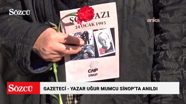 Gazeteci Yazar Uğur Mumcu Sinop’ta anıldı