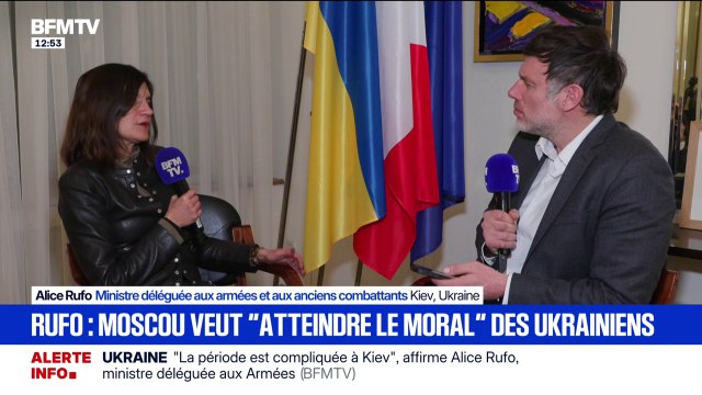 L'Ukraine ne sera jamais un obstacle à la paix , estime Alice Rufo, ministre déléguée aux Armées