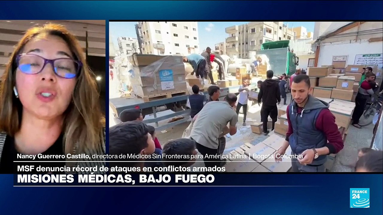 Nancy Guerrero Castillo: "Más del 80% de los ataques a Médicos Sin Fronteras se atribuyen a grupos estatales"