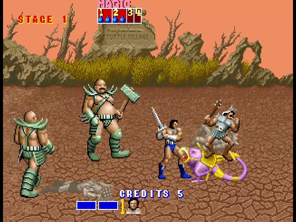 Golden Axe online multiplayer - arcade