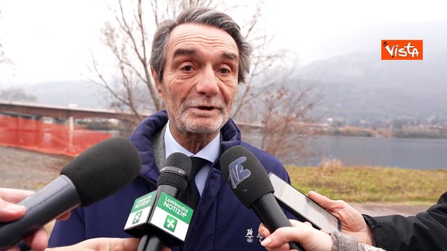 Fontana (Lombardia) inaugura Ponte Manzoni a Lecco: Opera importante, richiesta dal territorio