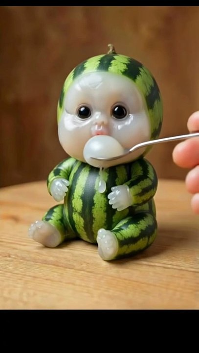 ​"Ye Watermelon 🍉 hai ya Baby 👶? My brain is confused!" ​"Wait for the end... iska taste kaisa hoga? 🤔" ​"Real or AI? Comment karke batao! 👇" ​"Nature just got a lot cuter! 🍉✨" ​Type 2: Funny