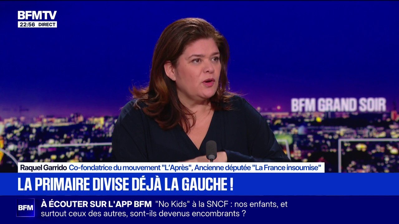 Primaire de la gauche unie: "La force de cette primaire, sera la participation", explique Raquel Garrido, co-fondatrice du mouvement "L'Après"