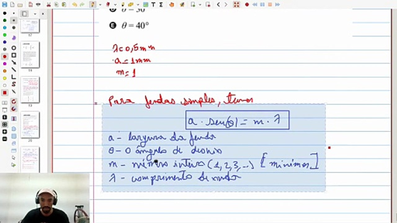 RESOLUÇÃO DA QUESTÃO 58 -  FÍSICA - CONCURSO SEBRASPE/SEDUC-SE 2026