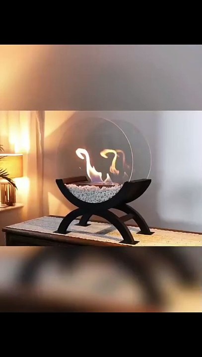 High-end Fireplaces with Real Flames European-style Living Room Villa Courtyards Decoration Fireplaces Indoor Outdoor Heating