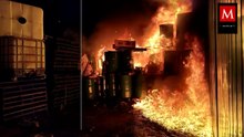 Se incendia fábrica de solventes en Ecatepec; desalojan viviendas | Paola Barquet, 23 de enero 2026