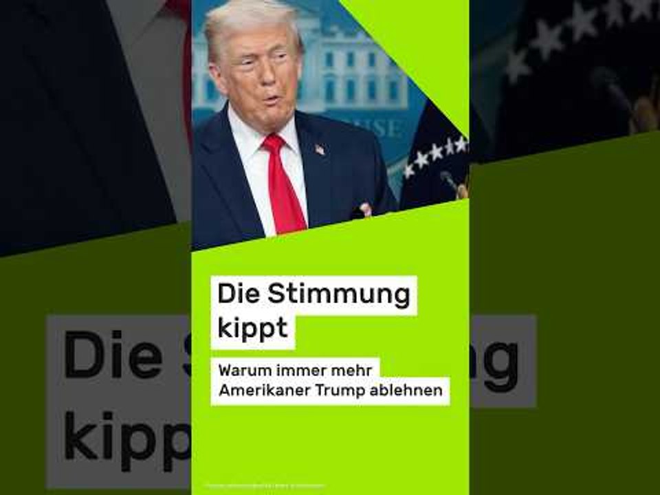 Donald Trump: Die Stimmung kippt - warum immer mehr Amerikaner Trump ablehnen
