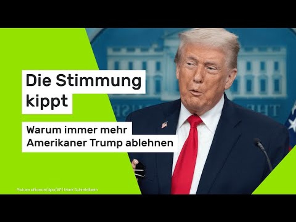 Donald Trump: Die Stimmung kippt - warum immer mehr Amerikaner Trump ablehnen