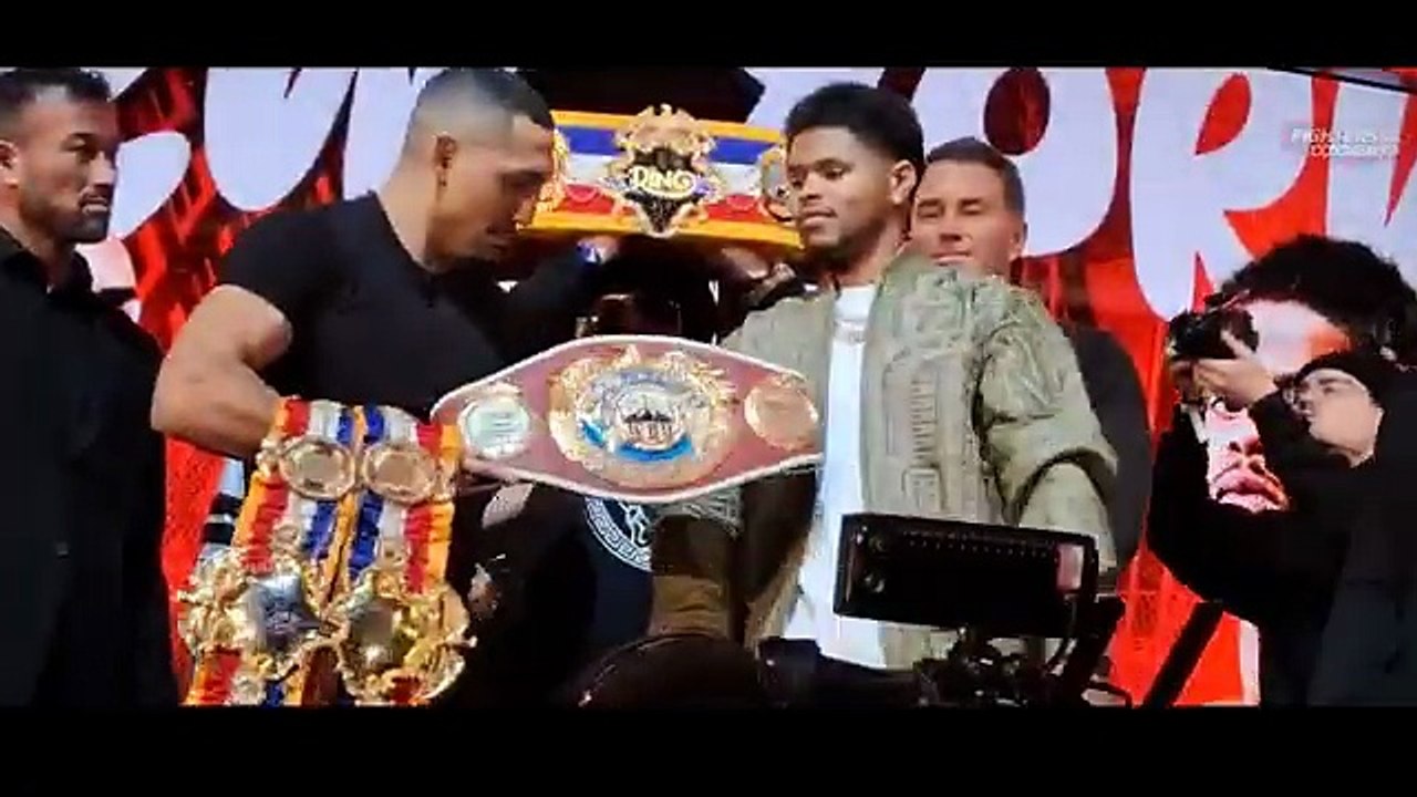 “SHAKUR GONNA HURT THAT BOY!” Terence Crawford FIRES BACK at Teofimo Lopez Sr. at Press Conference