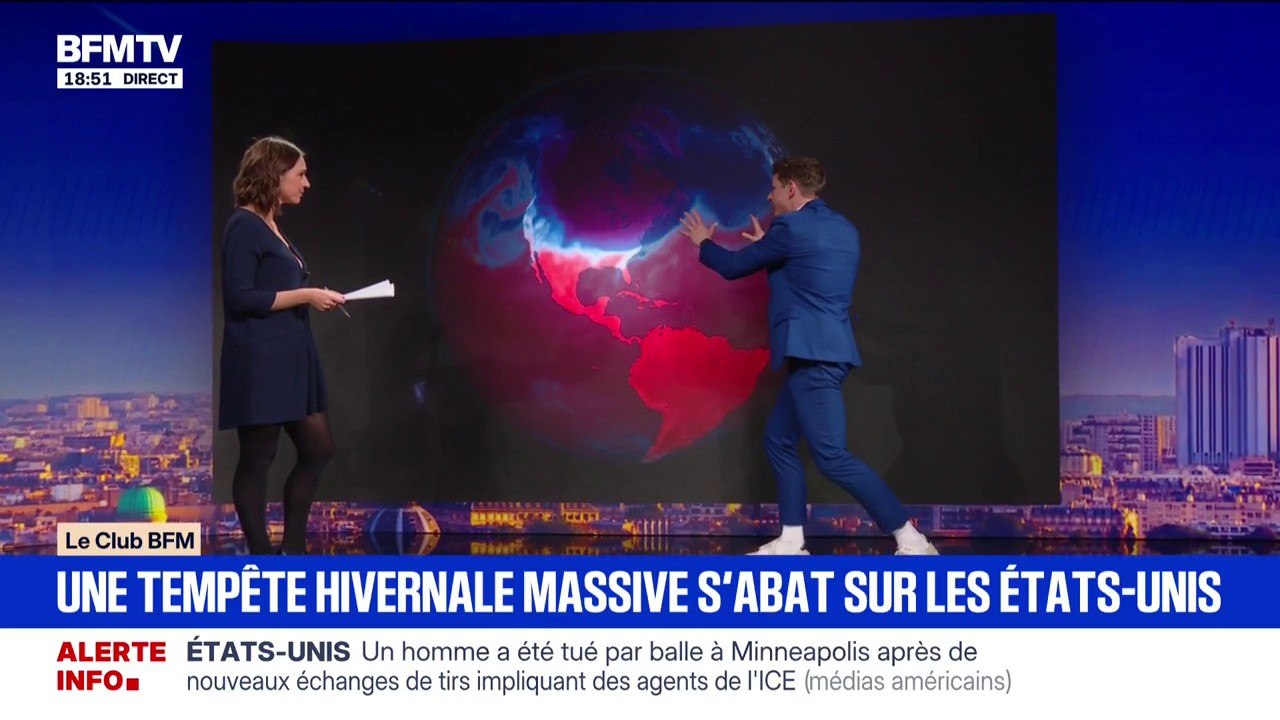 Tempête "Fern": des millions d'Américains ont été appelés à se confiner pour ce week-end du 24 et 25 janvier