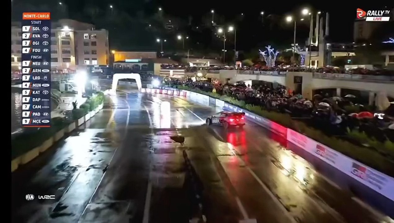 WRC Monte Carlo 2026 SS13 Neuville Double Donuts