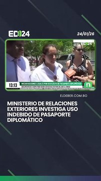Ministerio de Relaciones Exteriores investiga uso indebido de pasaporte diplomático
