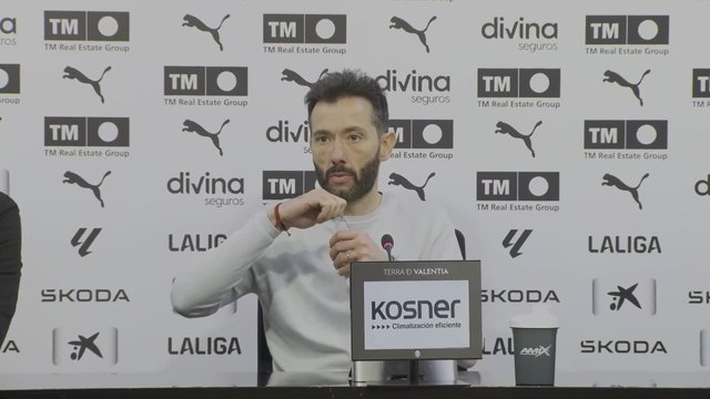 Rueda de prensa Carlos Corberán tras el Valencia 3-2 Espanyol