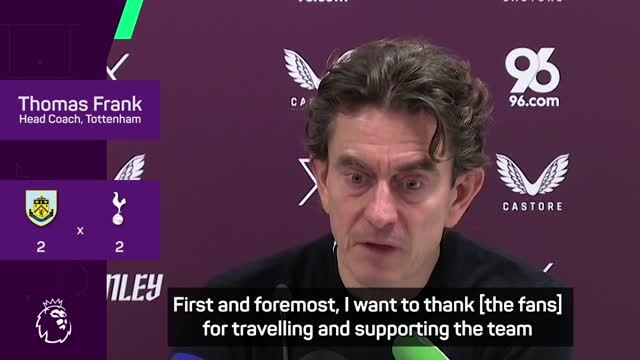 Under-pressure Frank insists Spurs are improving
