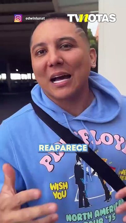 ¿Edwin Luna se quiere parecer a Christian Nodal? Radical cambio de look