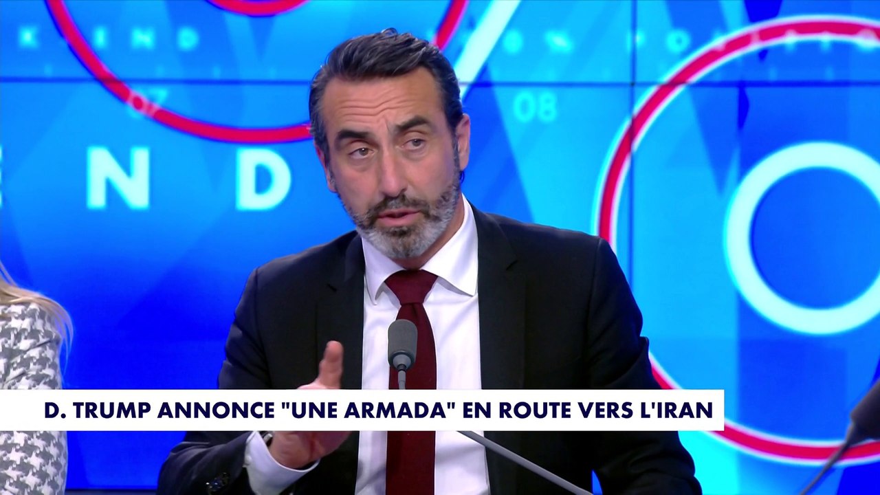 D. Trump annonce une «armada» en route vers l'Iran cnews