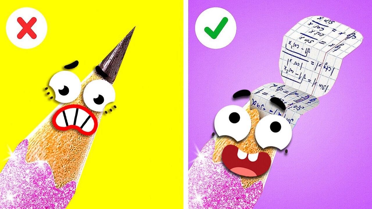 😏✏️ Cheating Doodles: Sneaky Scribbles Caught in the Act!