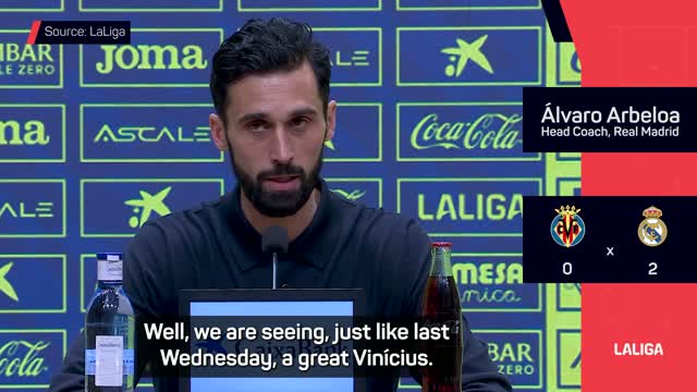 Real Madrid must 'take advantage' of free-flowing Vinicius - Arbeloa