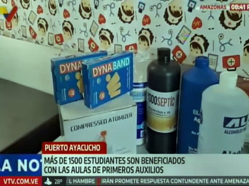 Amazonas | Aula de primeros auxilios atiende a cuatro planteles de la Comuna "Hugo Chávez"