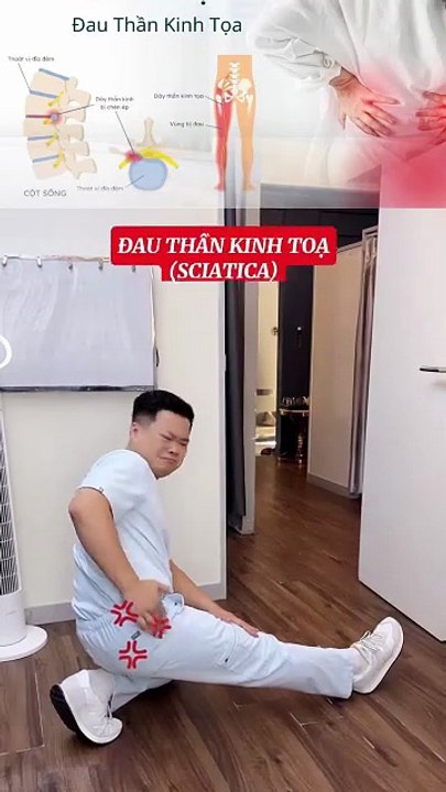 Say goodbye to sciatica pain with this exercise #vungocson #drson