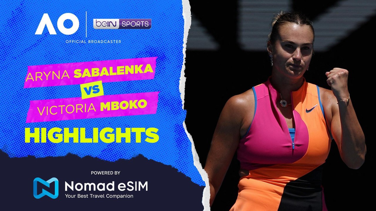 Aryna Sabalenka vs Victoria Mboko | Match Highlights | Australian Open 2026