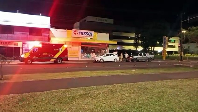 Colisão na Avenida Tancredo Neves mobiliza Bombeiros na Região Oeste da Cidade