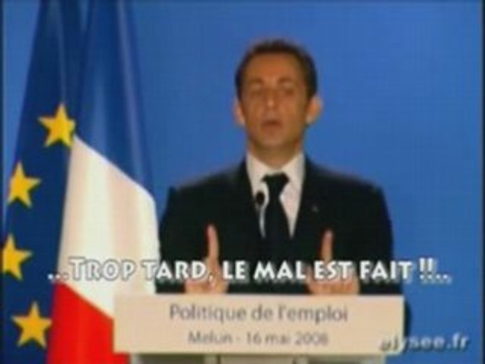 Les chiffres selon Sarkozy