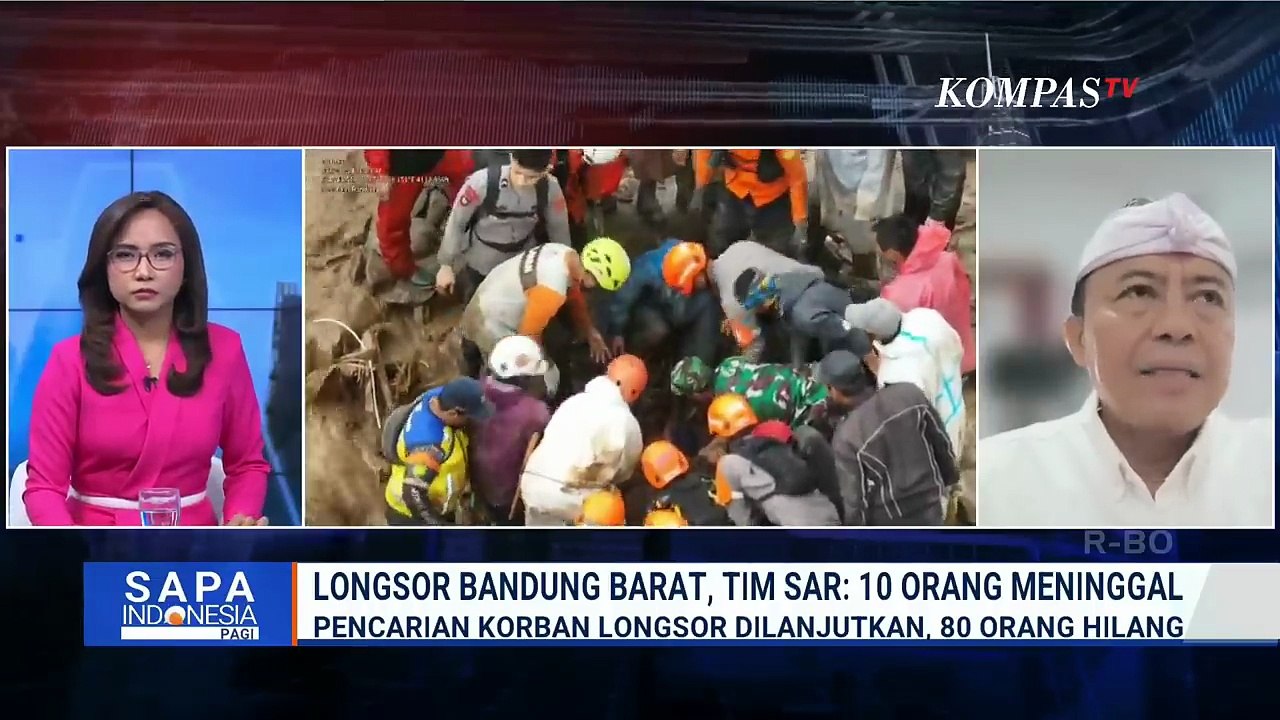 [FULL] Sekda Jabar Ungkap akan Relokasi Warga Terdampak Longsor di Bandung Barat | SAPA PAGI