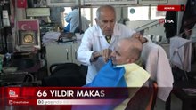 Adana'da 80 yaşında 66 yıldır berber