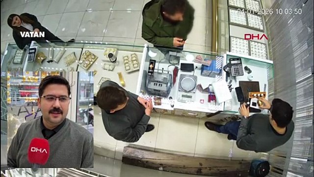 Eskişehir'de kuyumcunun dikkati dolandırıcıyı yakalattı! Sahte bileziği verip 4 Cumhuriyet altını almak istedi