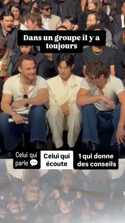 dans un groupe il y a toujours