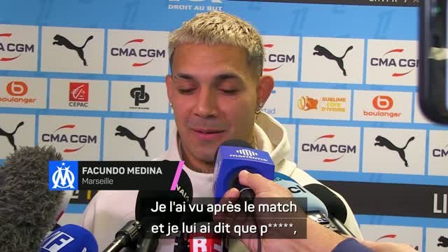 Marseille - Medina face à ses anciens coéquipiers : “Je croyais que c’était l’entraînement !”