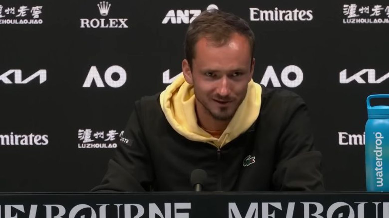 Tennis - Open d'Australie 2026 - Daniil Medvedev : "Je n’ai pas souvent ressenti ça dans ma vie"